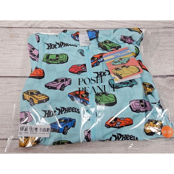 NWT Posh Peanut Boys Retro Hot Wheels Reversible Jacket Size 18-24 months - Picture 5 of 7